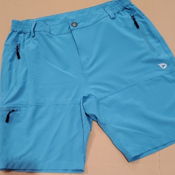 Baleaf Sky Blue Activewear Shorts - Picture 1 of 8